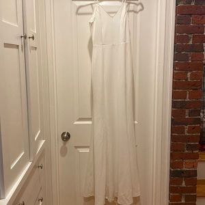 White Lulus Maxi Dress